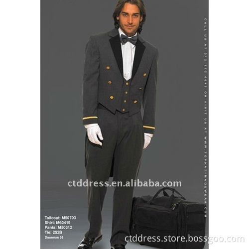 New style Wool doorman valet Custom Made by CTD